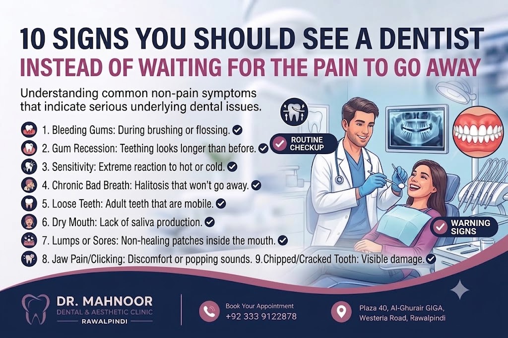 10 signs you need to see a dentist