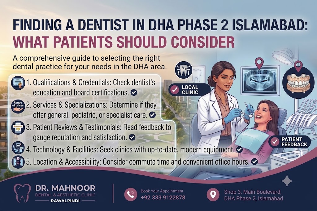 dentist in DHA Phase 2 Islamabad
